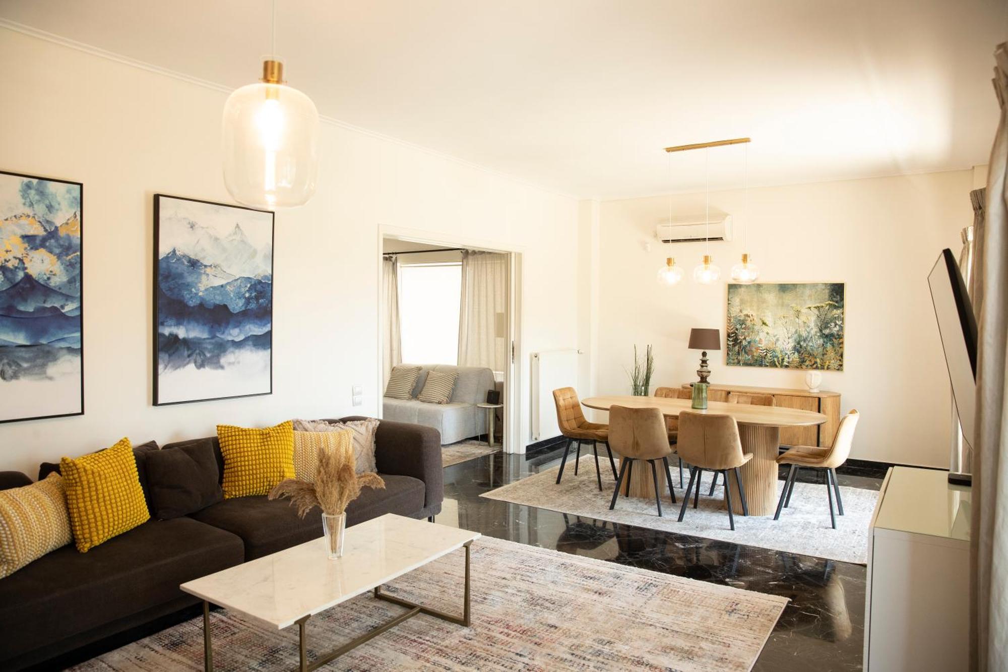 Spacious Glyfada Golf 4Br -Near Beach + Shops Aten Exteriör bild