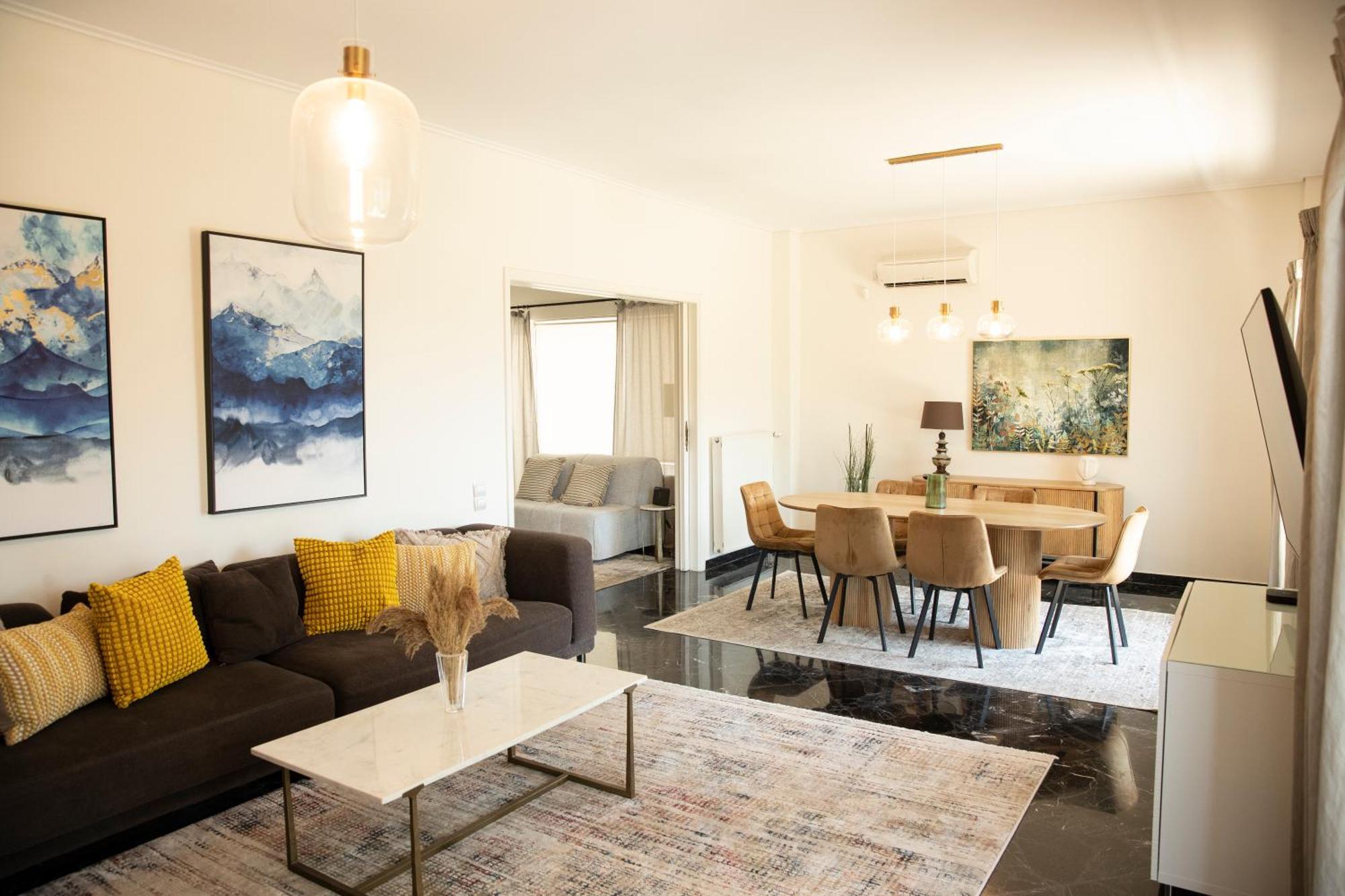 Spacious Glyfada Golf 4Br -Near Beach + Shops Aten Exteriör bild